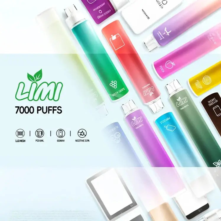 新款LIMI7000口一次性拋棄式,cp值高,顏值高,品質好