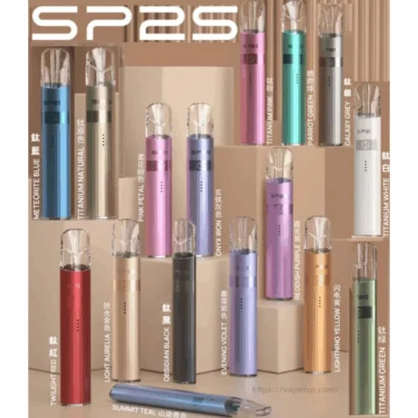 Sp2s鈦原色主機❗8種顏色 質感飆升 二段調整瓦數 電量格數顯示😍